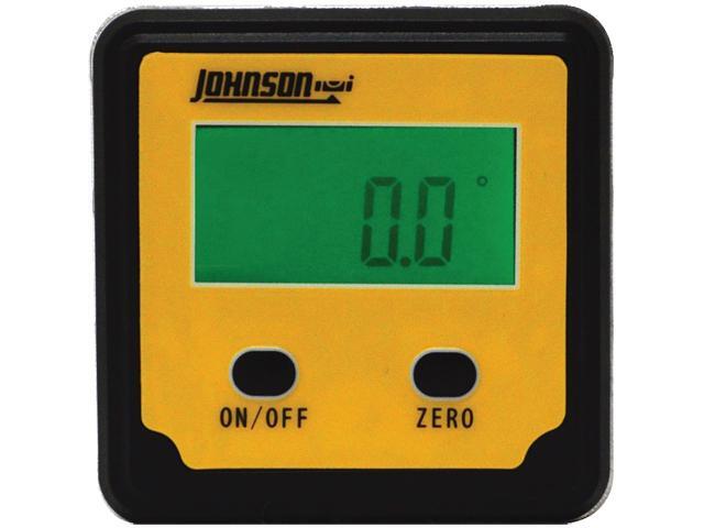 Johnson Level 1886-0000 Magnetic Digital Angle Locator 2 Button
