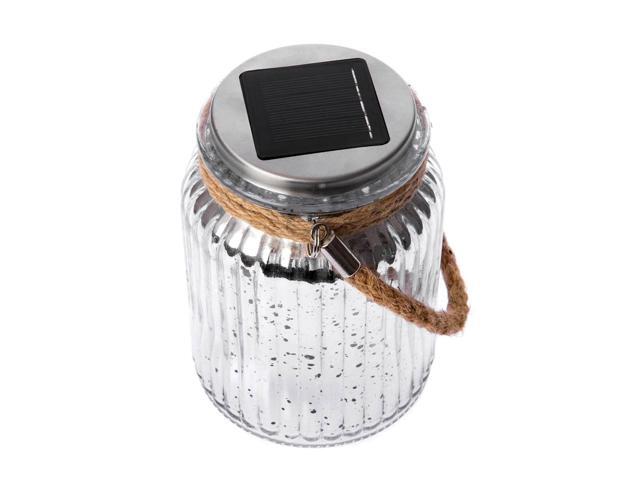 Home Zone Security Solar Lantern Lights: Rotating LED 2-Pack