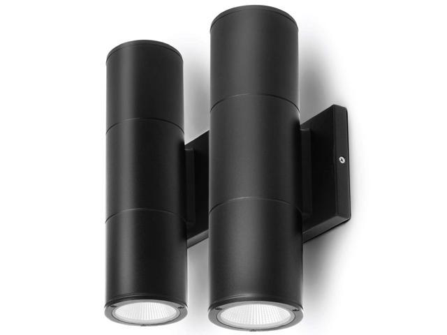 Photos - Chandelier / Lamp Home Zone Security Wall Mount LED Sconce Light 2-Pack LK48476V