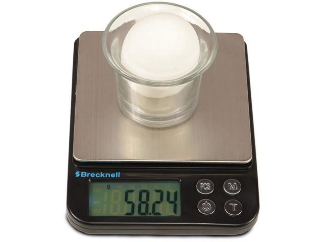 Brecknell EPB500 EPB Series Balance Scale, 500 g Maximum Weight Capacity, Black, Silver