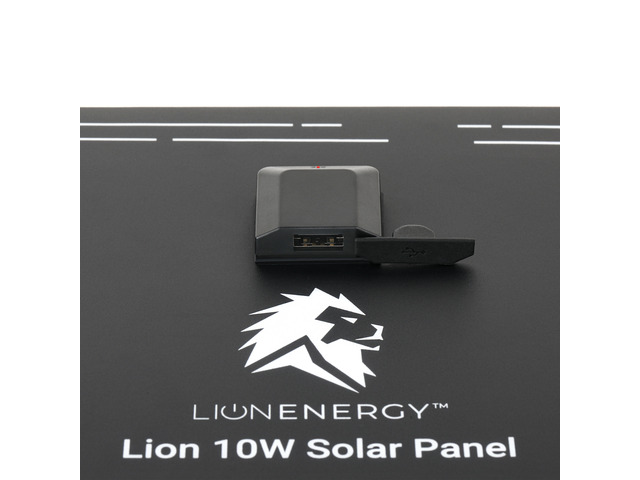 Lion Energy - Lion 10W LW (Light Weight) 10W/6.6V portable solar panel - lightweight (