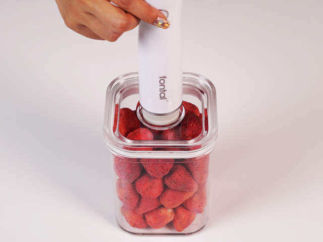 FONTAL Electric Vacuum Sealer Machine with 4 Airtight Food Storage Container (0.5Qt / 1.2Qt / 1.8Qt / 2.4Qt) Meal Prep, Leakproof