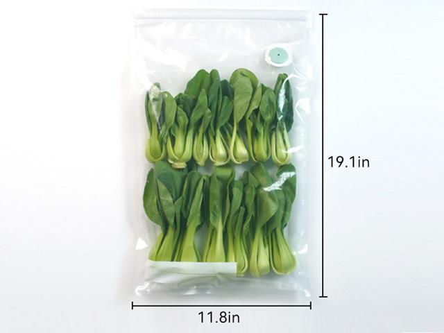 FONTAL Vacuum Reusable Food Sealer Bags 12 Pack (Size: 7.9' x 8.9' and 10.2' x 13.6' and 11.8' x 19.1') Electric Vacuum Not included