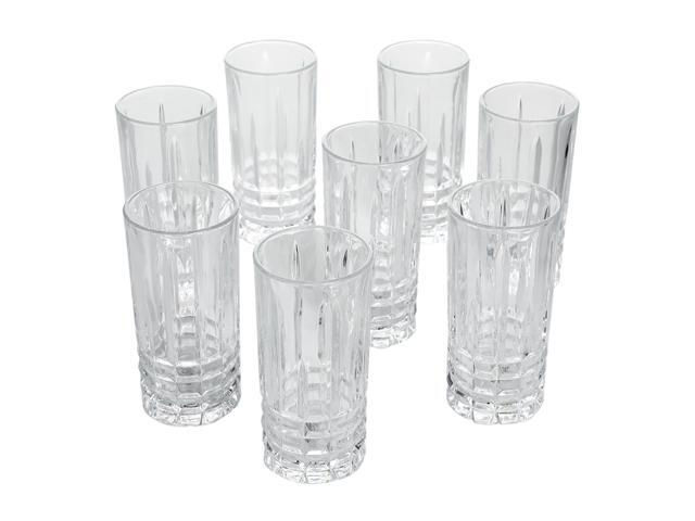 Gibson Home Jewelite 16 Piece Tumbler and Double Old Fashioned Glass Set