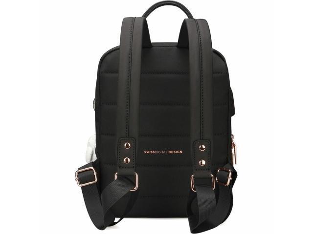 Swissdigital Katy Rose NG Backpack for up to 9.75" Tablets, Medium - Black - image 2