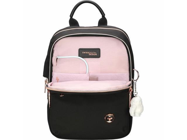 Swissdigital Katy Rose NG Backpack for up to 9.75" Tablets, Medium - Black - image 5