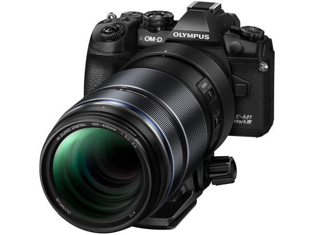 Olympus - M.ZUIKO DIGITAL 100-400 mm f/5-22 Telephoto Macro Zoom Lens - Black - image 8