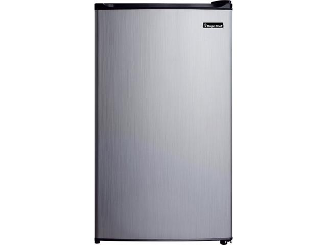 Magic Chef MCBR350S2 3.5 cu. ft. Mini Refrigerator, Stainless Look photo