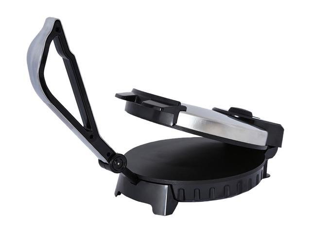 Brentwood Stainless Steel Non-Stick Electric Tortilla Warmer Maker, 10-Inch
