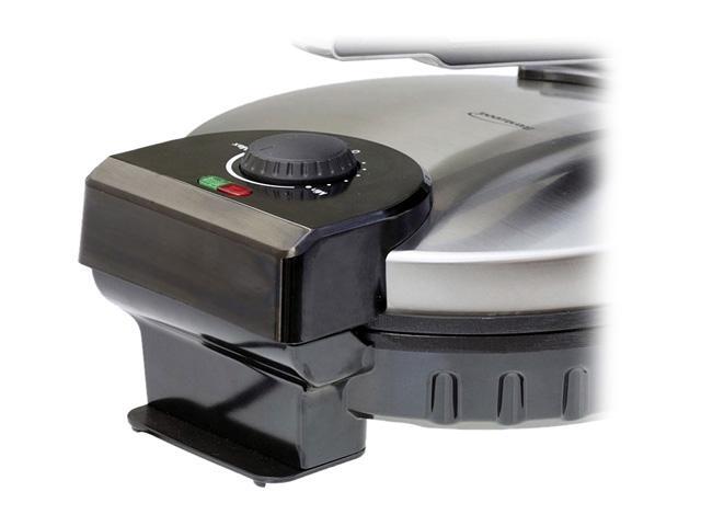 Brentwood Stainless Steel Non-Stick Electric Tortilla Warmer Maker, 10-Inch