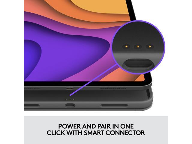 Logitech Folio Touch Keyboard and Trackpad Cover for iPad Air 4th & 5th Gen (Oxford Grey) - image 8