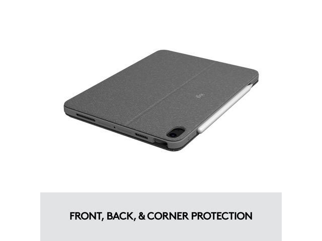 Logitech Combo Touch iPad Air (4th, 5th gen - 2020, 2022) Keyboard Case - Detachable Backlit Keyboard with Kickstand, Trackpad, Smart Connector