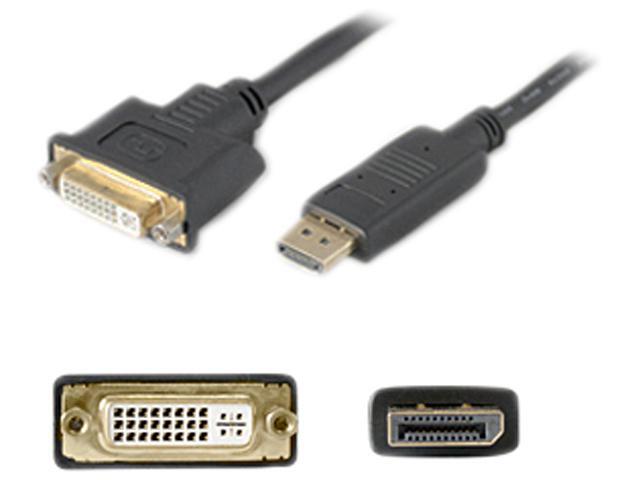 AddOn Bulk 5 Pack DisplayPort to DVI Adapter Converter Cable - M/F