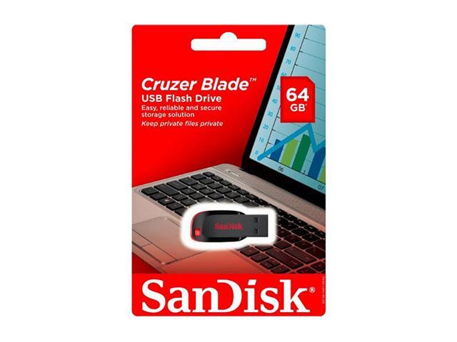 SanDisk 64GB CRUZER BLADE USB FLASH