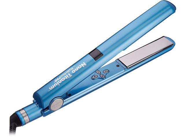 Conair BABNT2095T Nano Titanium 1 in. Digital Memory Flat Iron