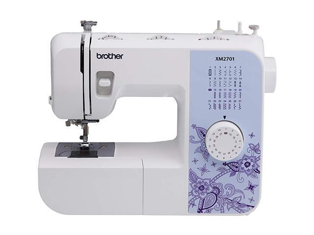 Brother XM2701 Sewing Machine, Lightweight, Full Featured, 27 Stitches, 6 Included Feet