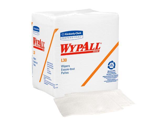 WypAll L30 DRC Towels (05812), Strong and Soft Wipes, White, 12 Packs / Case, 90 Towels / Pack