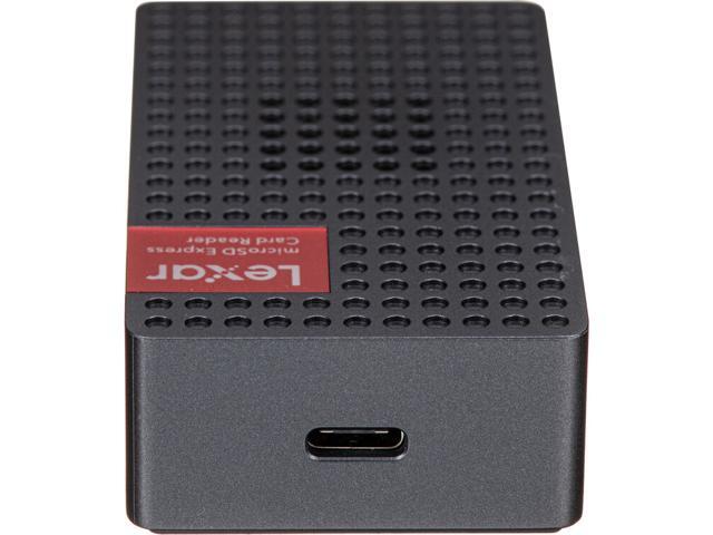 Lexar microSDXC Express Card Reader - UHS-II - USB 3.2 - Gen 2 - LRW540U-RNHNG