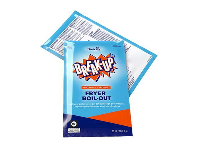Break-Up Fryer Boil-Out, 2-oz, Liquid Degreaser, 36 Packets (DVOCBD991209)