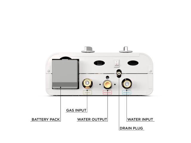 Eccotemp L5 On Demand Portable Liquid Propane Outdoor Tankless Hot Water Heater
