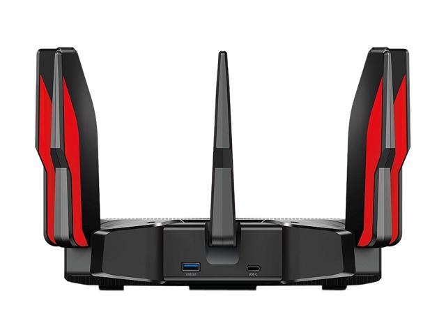TP-Link Archer AX11000 - Wireless router - 8-port switch - GigE, 2.5 GigE, 802.11ax - 802.11a/b/g/n/ac/ax - Dual Band