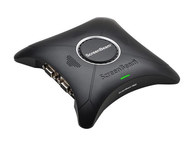 ScreenBeam 960 Enterprise-Class Wireless Display Receiver - Without apps or cables, ScreenBeam 960 lets you wirelessly connect to the room display...
