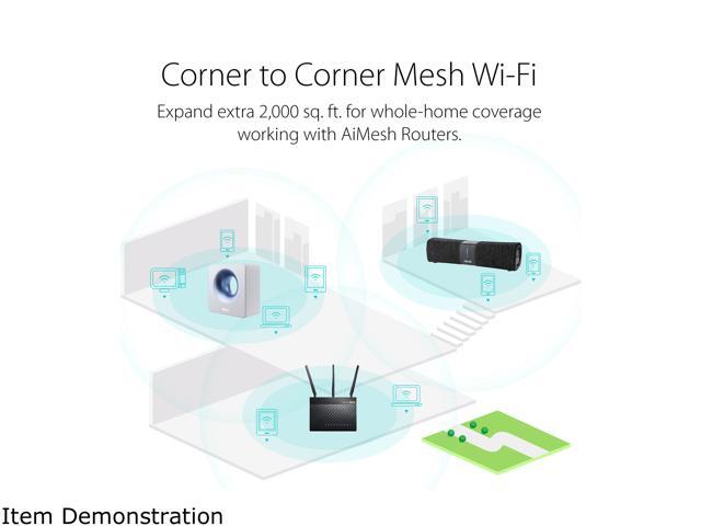 ASUS Lyra Voice All-In-One Smart Voice Router - AC2200 Tri-Band Mesh Wi-Fi Router and Bluetooth Speaker with AiMesh Support and Amazon Alexa...