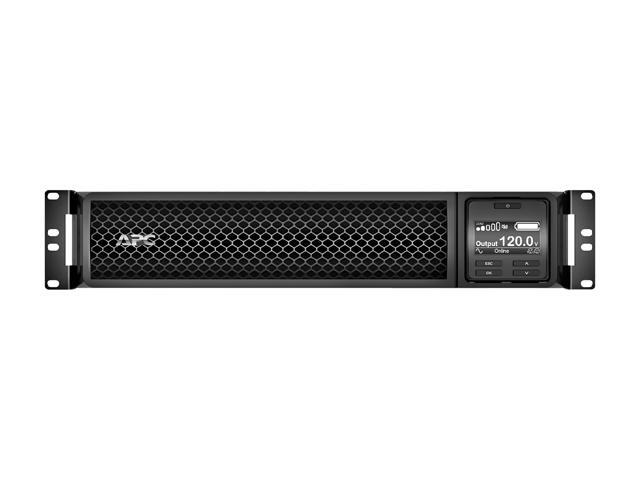 APC by Schneider Electric Smart-UPS SRT 1500VA RM 120V Network Card - 1500 VA/1350 W - 120 V AC - 5 Minute Stand-by Time - 2U Rack-mountable - 6 x...