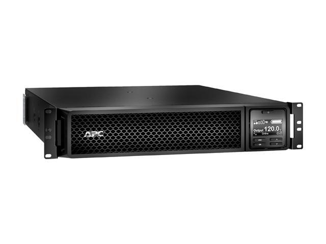APC by Schneider Electric Smart-UPS SRT 1500VA RM 120V Network Card - 1500 VA/1350 W - 120 V AC - 5 Minute Stand-by Time - 2U Rack-mountable - 6 x...