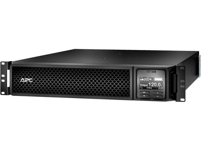 APC Smart-UPS SRT 1000VA/900W Rack-Mount 120V 2U 6x15R 480J UPS SRT1000RMXLA-NC