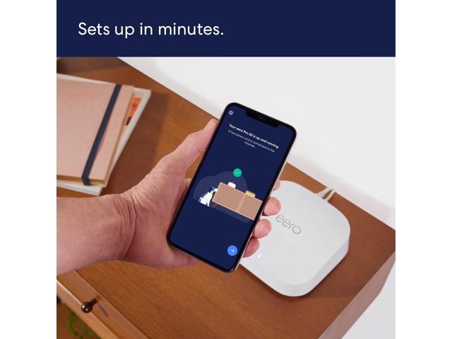eero - Pro 6E Tri-band Mesh Wi-Fi 6E System (1-pack) - White - image 8