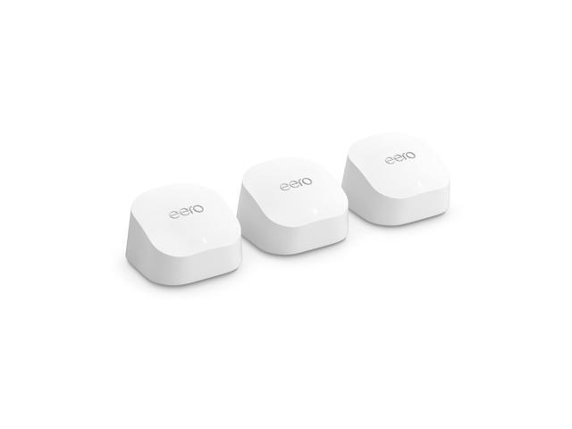 eero - 6+ Dual-band Mesh Wi-Fi 6 System (3-pack) - White - image 3
