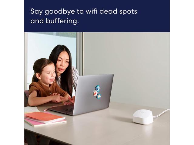 eero - 6+ Dual-band Mesh Wi-Fi 6 System (3-pack) - White - image 4