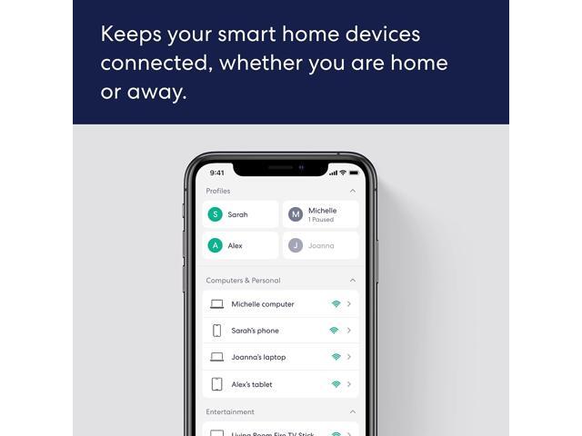 eero - 6+ Dual-band Mesh Wi-Fi 6 System (3-pack) - White - image 5