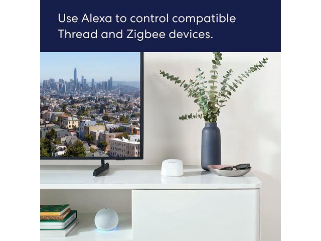 eero - 6+ Dual-band Mesh Wi-Fi 6 System (3-pack) - White - image 8