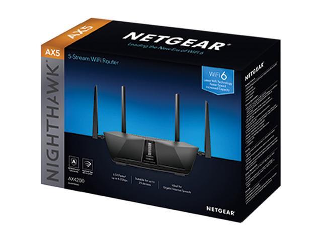 NETGEAR - Nighthawk AX4200 Dual-Band Wi-Fi Router - Black - image 7