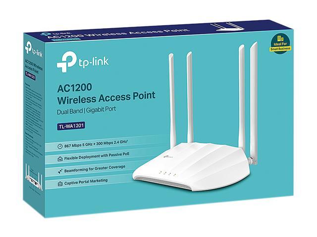 TP-Link AC1200 Wireless Gigabit Access Point Desktop WiFi Bridge MU-MIMO & Beamforming Supports AP/Multi-SSID/Client/RE Mode 4 Fixed...