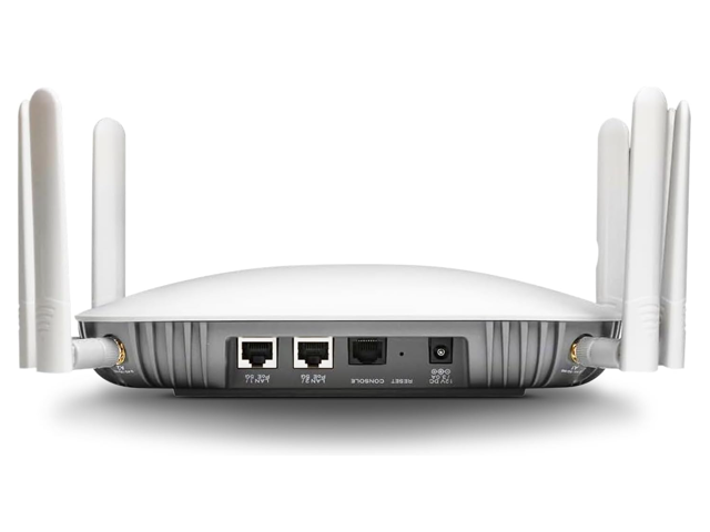 Fortinet FortiAP 433G Wireless Indoor Wi-Fi 6E Access Point, Tri radio, Standard Mounting kit for Ceiling, T-Rail and Wall included