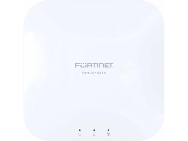 Fortinet FortiAP 441K Tri Band Wi-Fi 7 Wireless Access Point - Indoor - 21.32 Gbit/s - 2.40 GHz, 5 GHz, 6 GHz - FAP-441K-A
