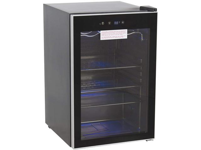 Royal Sovereign RMF-BC-128SS Beverage and Wine Cooler, Black, 4.5 Cubic Ft