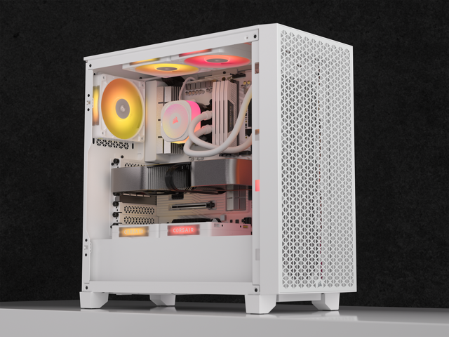 CORSAIR - iCUE LINK TITAN 360 RX Liquid CPU Cooler with RGB Lighting - White - image 9