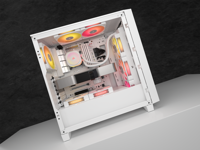 CORSAIR - iCUE LINK TITAN 360 RX Liquid CPU Cooler with RGB Lighting - White - image 10