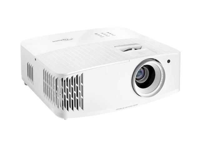 Optoma UHD38X Bright 4K UHD 4000 Lumens HDR gaming and home entertainment Projector - White