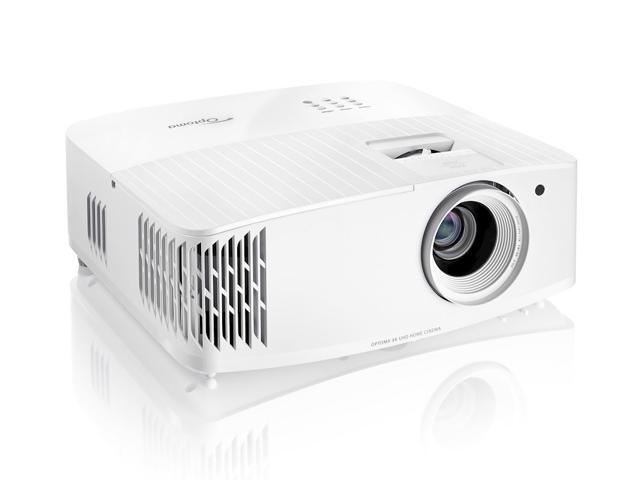 Optoma UHD38X Bright 4K UHD 4000 Lumens HDR gaming and home entertainment Projector - White