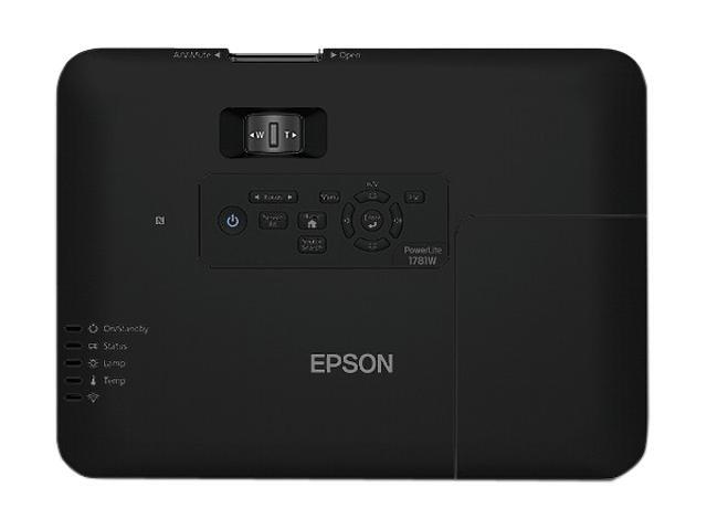 Epson PowerLite 1781W Wireless WXGA 3LCD Projector 3200 lumens, V11H794120