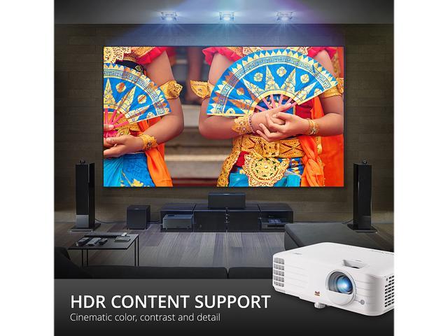 ViewSonic PX701-4K 4K UHD 3200 Lumens 240Hz 4.2ms Home Theater Projector with HDR, Auto Keystone, Dual HDMI