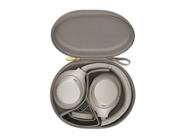 Sony - WH-1000XM4 Wireless Noise-Cancelling Over-the-Ear Headphones - Silver - image 7