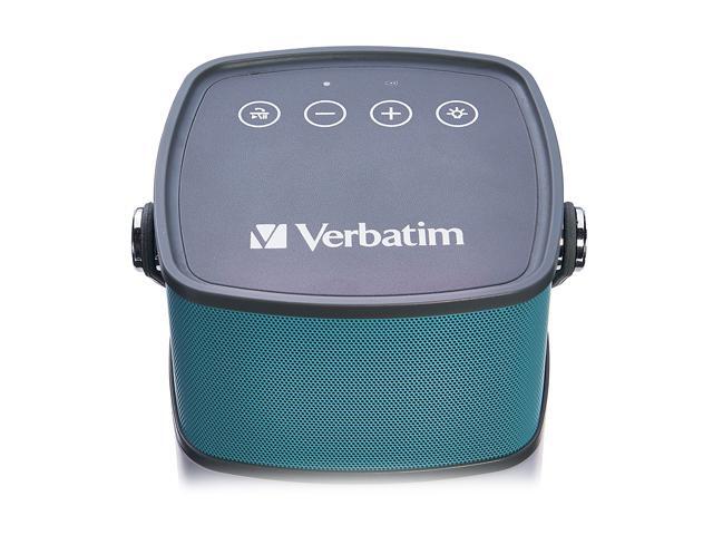 Verbatim 98594 2-In-1 Water Resistant Speaker Lantern - Speaker - For Portable Use - Wireless - Usb - Sea Glass