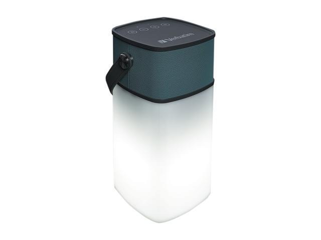Verbatim 98594 2-In-1 Water Resistant Speaker Lantern - Speaker - For Portable Use - Wireless - Usb - Sea Glass