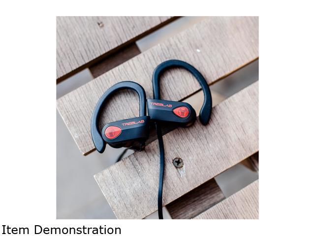 TREBLAB XR500 - Ultimate Cordless Bluetooth Running Headphones. Best Sport Wireless Earbuds for Gym. Noise Canceling Secure-Fit IPX7 Wireless...